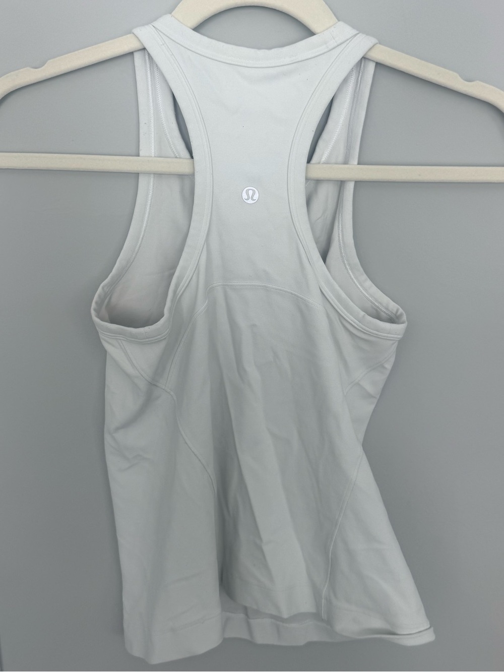 lululemon athletica White Racerback Performance Tank